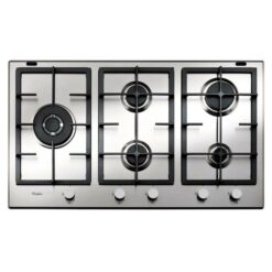 Anafe a gas Whirlpool 90Cm Inoxidable (GMA9522X)