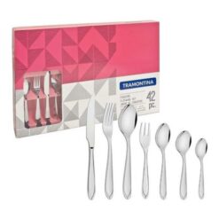 Set Cubiertos Tramontina Laguna 42 Piezas (66906/774)