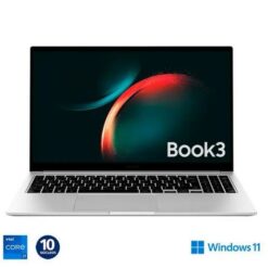 Notebook Samsung Book3 - I7 / 16gb / 512gb / 15,6" / W11 / Silver