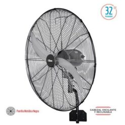Ventilador Liliana 32" Pared 2 Aspas Metalicas 280 W (VWI32)