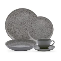 Set Platos Oxford Gray 30pz (AO30.1C06)
