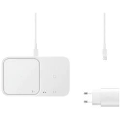 Cargador Samsung inalámbrico Duo C/Cable-Blanco (EP-P5400TWSGAR)