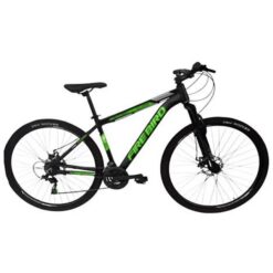 BICI FIREBIRD 2921ECO4 MTB R29 T22" ALUM 21V NEGRO/VERDE