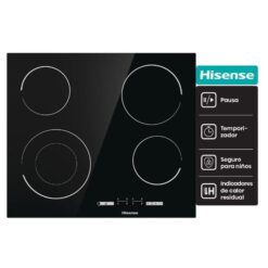 Anafe Hisense vitrocerámico 4 Hornallas (E6432C)