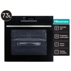 Horno Hisense 73 Lts 12 Prog. Negro (BI66331AG)