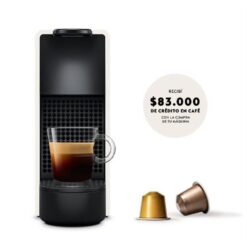 Cafetera Nespresso Essenza Mini White 0.6 Lts