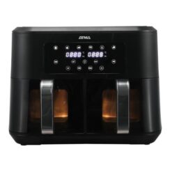 Freidora Atma Doble Canasta Negra (FRD248AP)