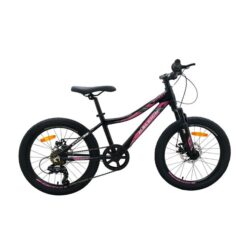 Bicicleta Raleigh R20 Rowdy Freno A Disco Niña Negro/Rosa **